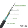 GYTZS Outdoor Stranded Loose Tube Steel Tape Armored LSZH Flame Retardant Duct Underground Optical Fiber Cable