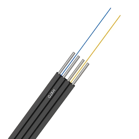 Indoor 2-GJXH FTTH Double-Fly Fiber Drop Cable 2.0*6.0mm