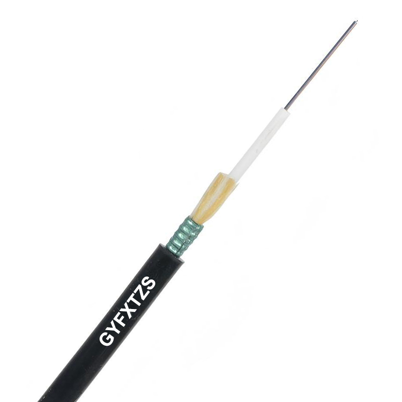GYFXTZS Flame-Retardant Aramid Yarn + CST Armored Uni-tube Fiber Optic Cable