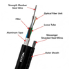 GYTC8A Self-supporting FIG8 Aerial Fiber Cable Armored with Aluminum Tape