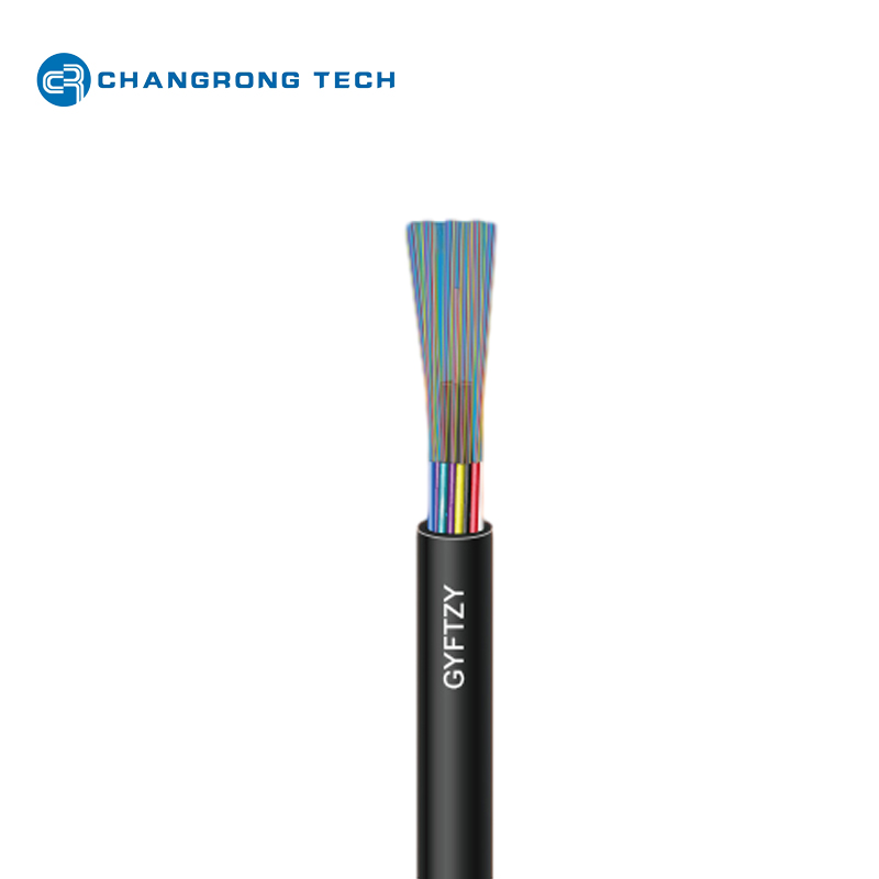 GYFTZY All Dielectric Flame-retardant Stranded Loose Tube FRP Optical Fiber Cable