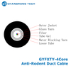 GYFXTY Unitube with Glass Yarn Anti-Rodent Aerial/Duct Fiber Cable
