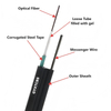 GYXTC8S Central Uni-Tube Steel Tape Armored Self-supporting Mini FIG8 Aerial Fiber Optic Cable