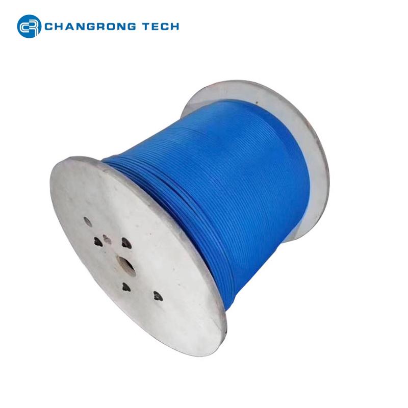MGTSV Flame-retardant Stranded Loose Tube CST Armor PVC +PE double Sheath Optical Fiber Cable for Mine