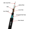 GYTY53 Single Armor Double Jackets Direct Buried Optical Fiber Cable