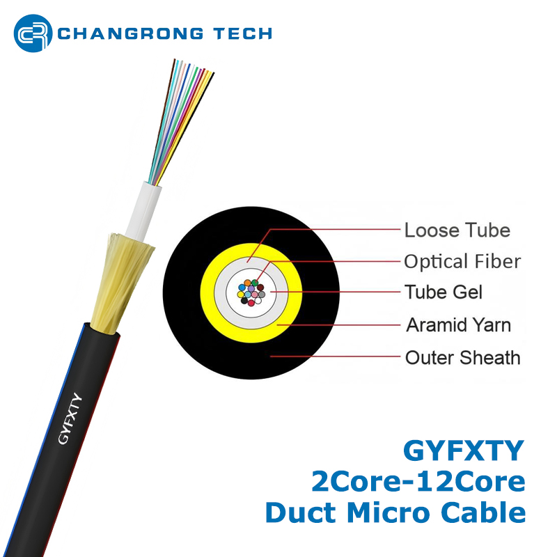 GYFXTY Unitube with Aramid Yarn Aerial/Duct Fiber Cable