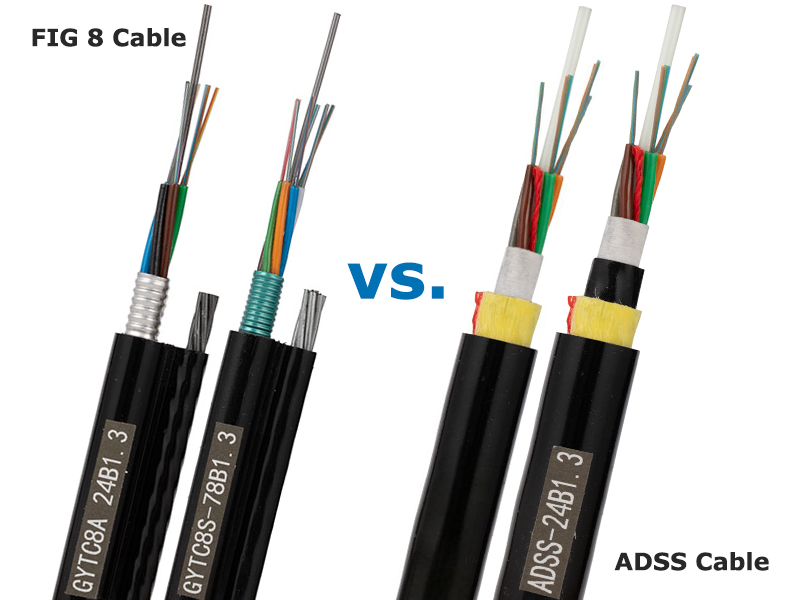 ADSS Vs. Figure-8 Self-supporting Aerial Fiber Cables