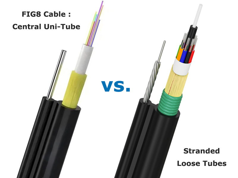 Figure 8 Aerial Cable: Central Unitube Vs Stranded Loose Tubes