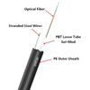GYXTC8Y Uni-Tube Non-Armored Figure-8 Self-supporting Aerial Fiber Optic Cable