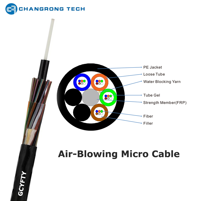air blown micro cable