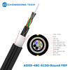 ADSS Anti-Rodent with Round FRP Armor Outdoor Aerial Fiber Optic Cable